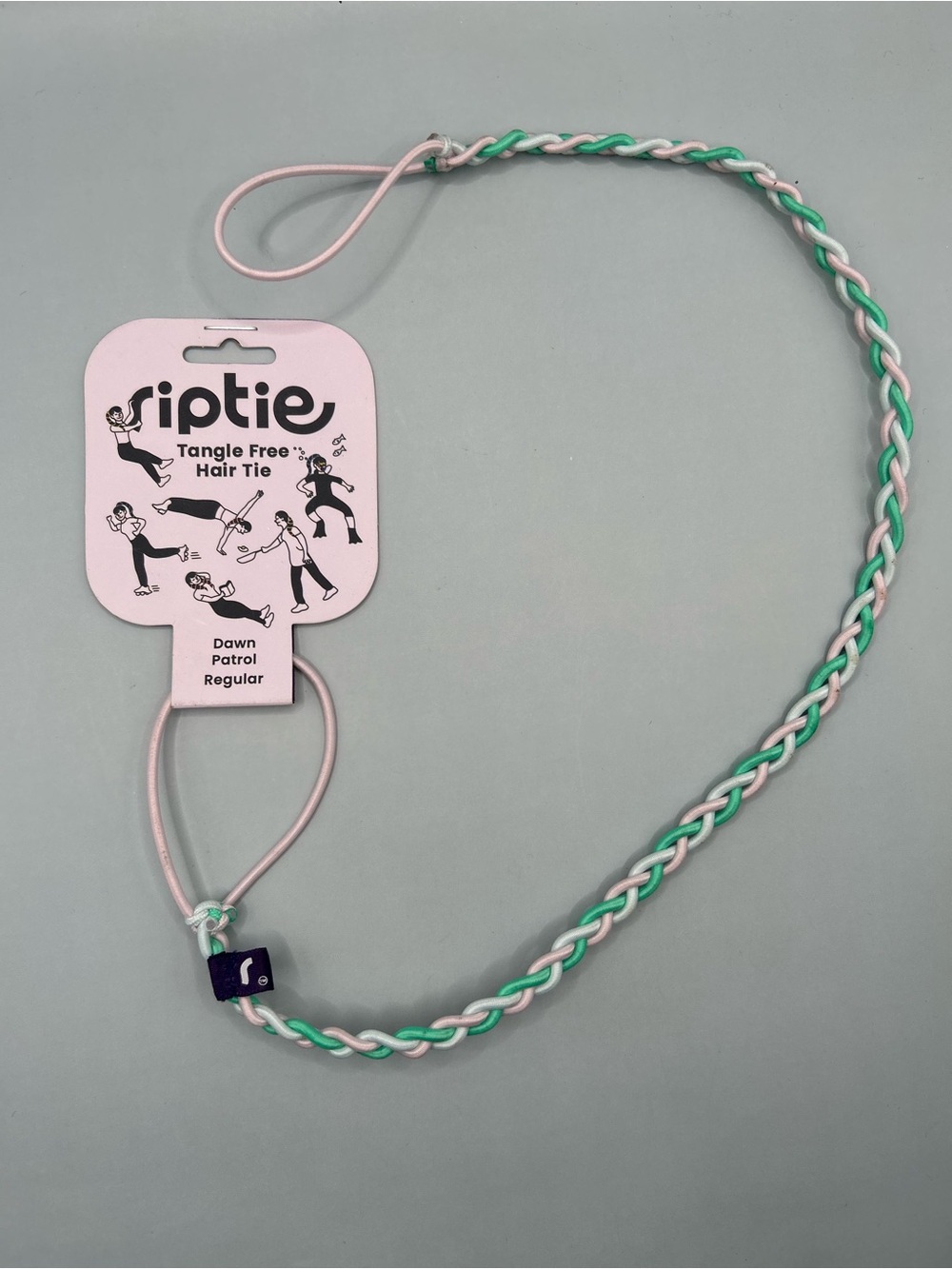 Rip Tie Regular Soft Tangle Free Hair Tie Nylon Elastic Accessory Shark Tank